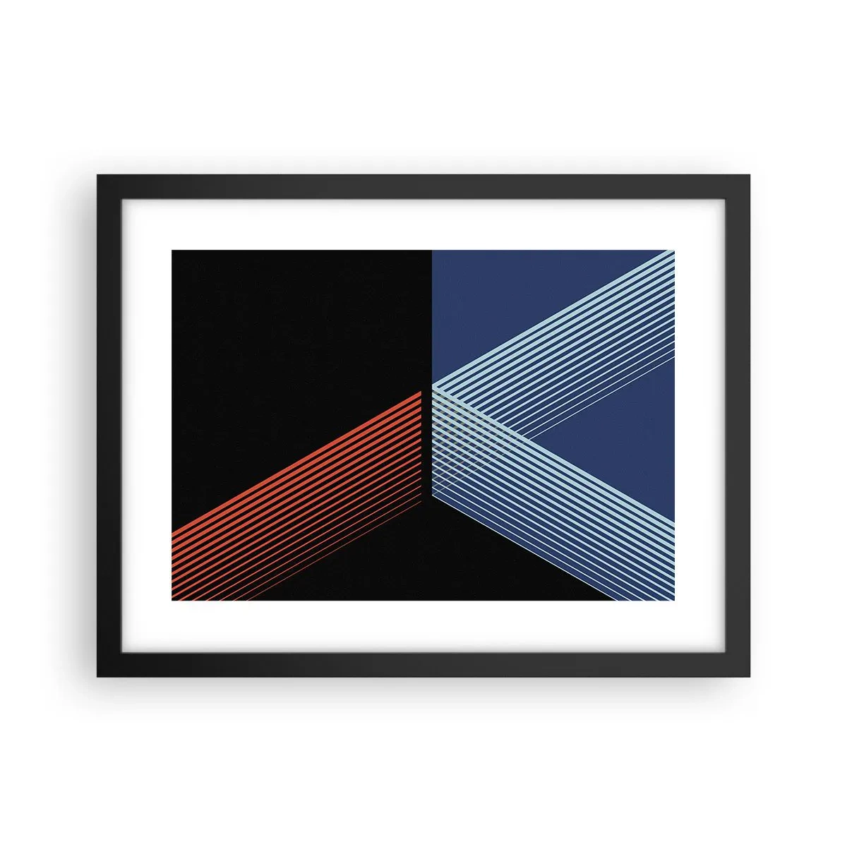 Plagát v čiernom ráme - Jednoduchý príbeh - 40x30 cm