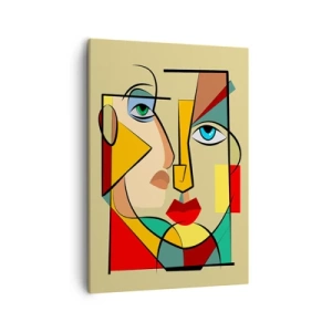 Obraz na plátne - Zhodný pár - 50x70 cm