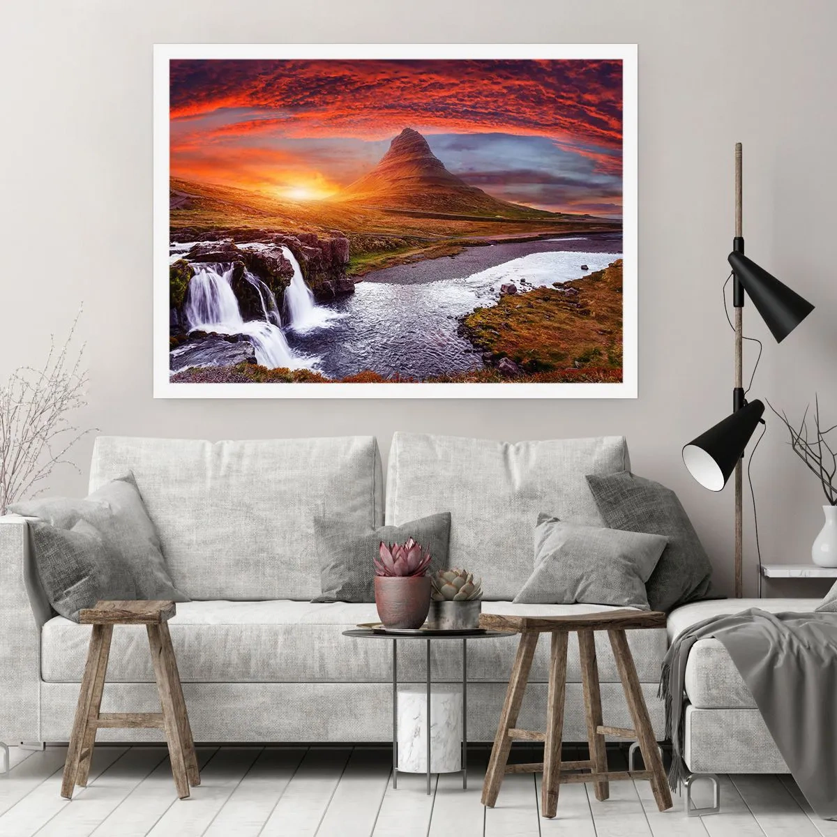 Plagát - Pohľad na Stredozem - 70x50 cm