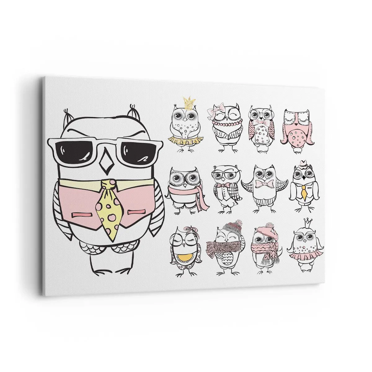 Obraz na plátne - Toľko rolí na hranie - 100x70 cm