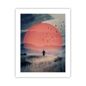 Plagát - Vo svojom živle - 40x50 cm