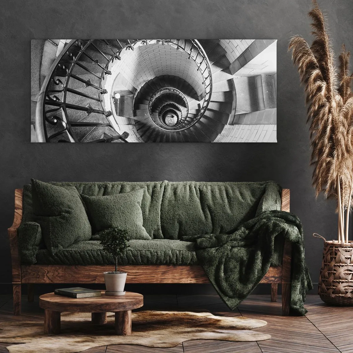 Obraz na plátne - Len vyššie a vyššie - 100x40 cm