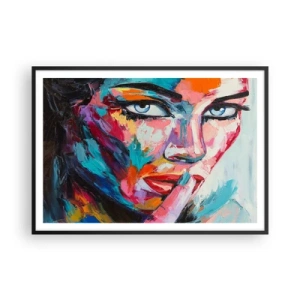 Plagát v čiernom ráme - Naše prvé tajomstvo - 100x70 cm