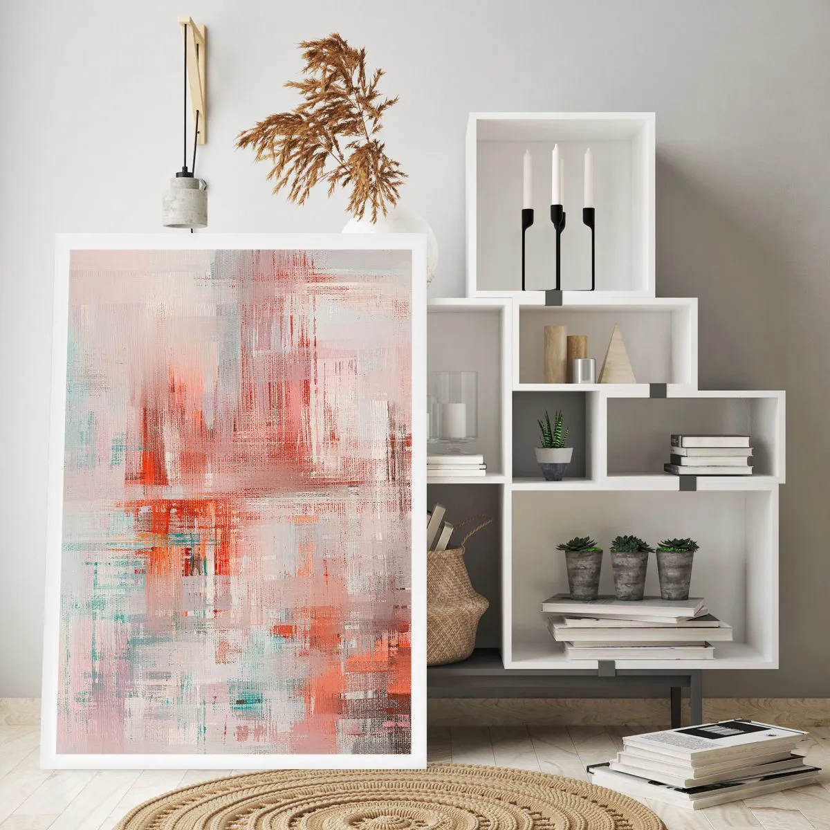 Plagát - Zahmlené. Ale ružové - 50x70 cm