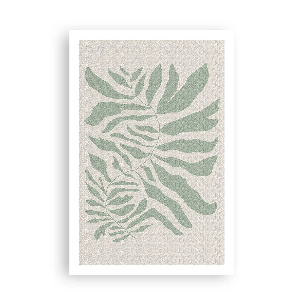 Plagát - Smaragdová vetva - 61x91 cm