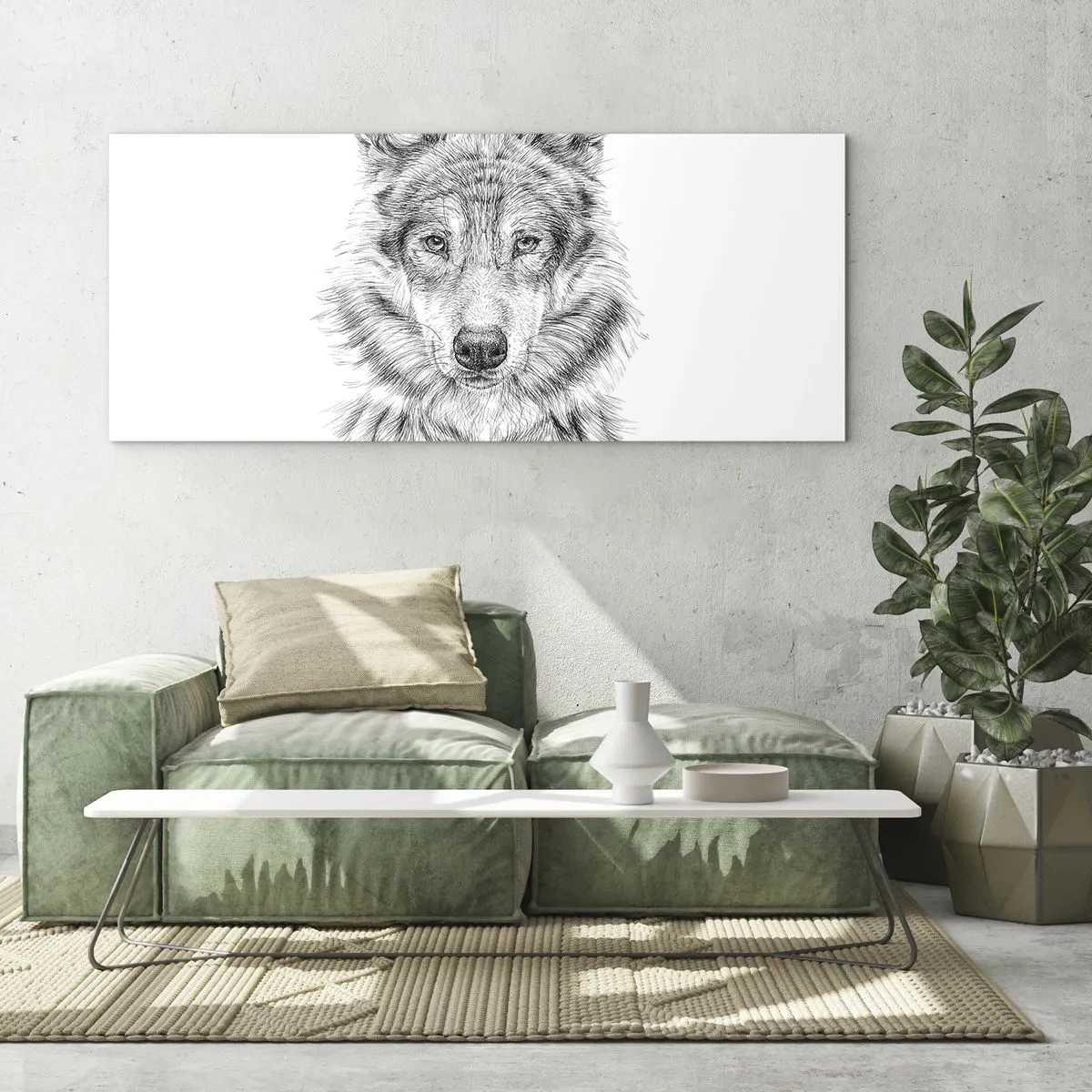 Obraz na skle - Rodený vodca - 100x40 cm
