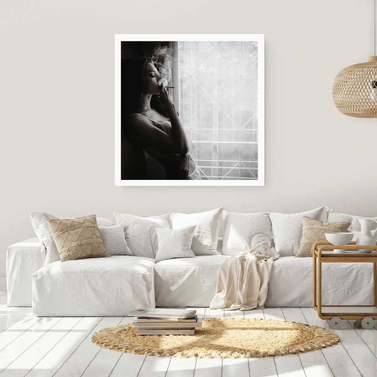 Plagát - Zmyselný okamih - 50x50 cm