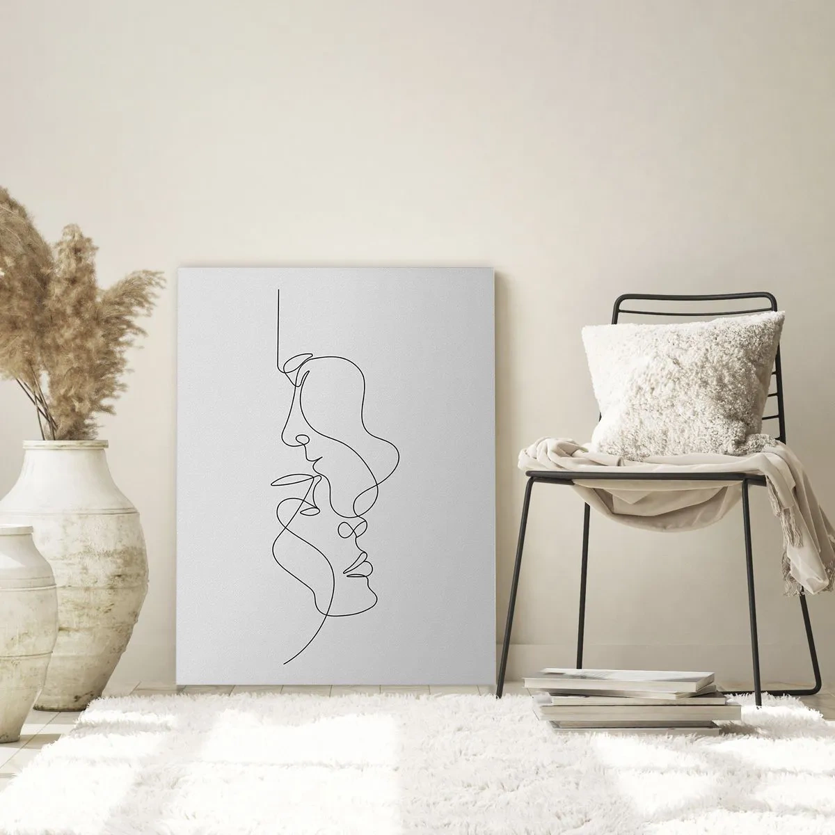 Obraz na skle - Žiar vášnivých túžob - 50x70 cm