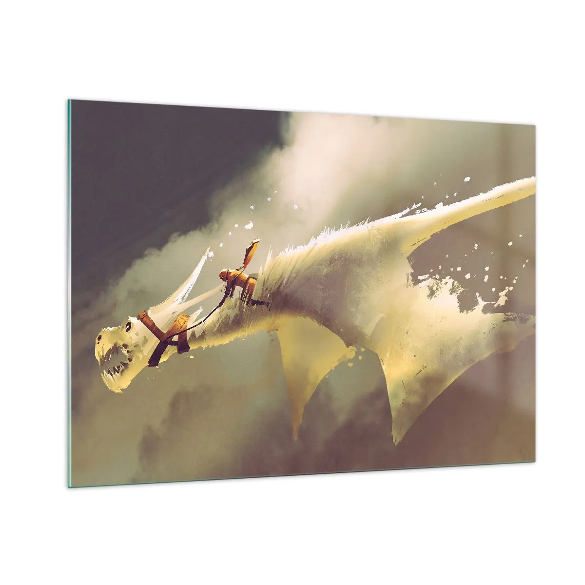 Obraz na skle - Zachrániť svet - 100x70 cm