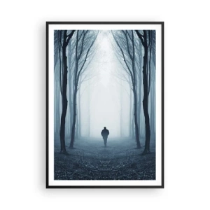 Plagát v čiernom ráme - A všetko jednoduché a jasné - 70x100 cm