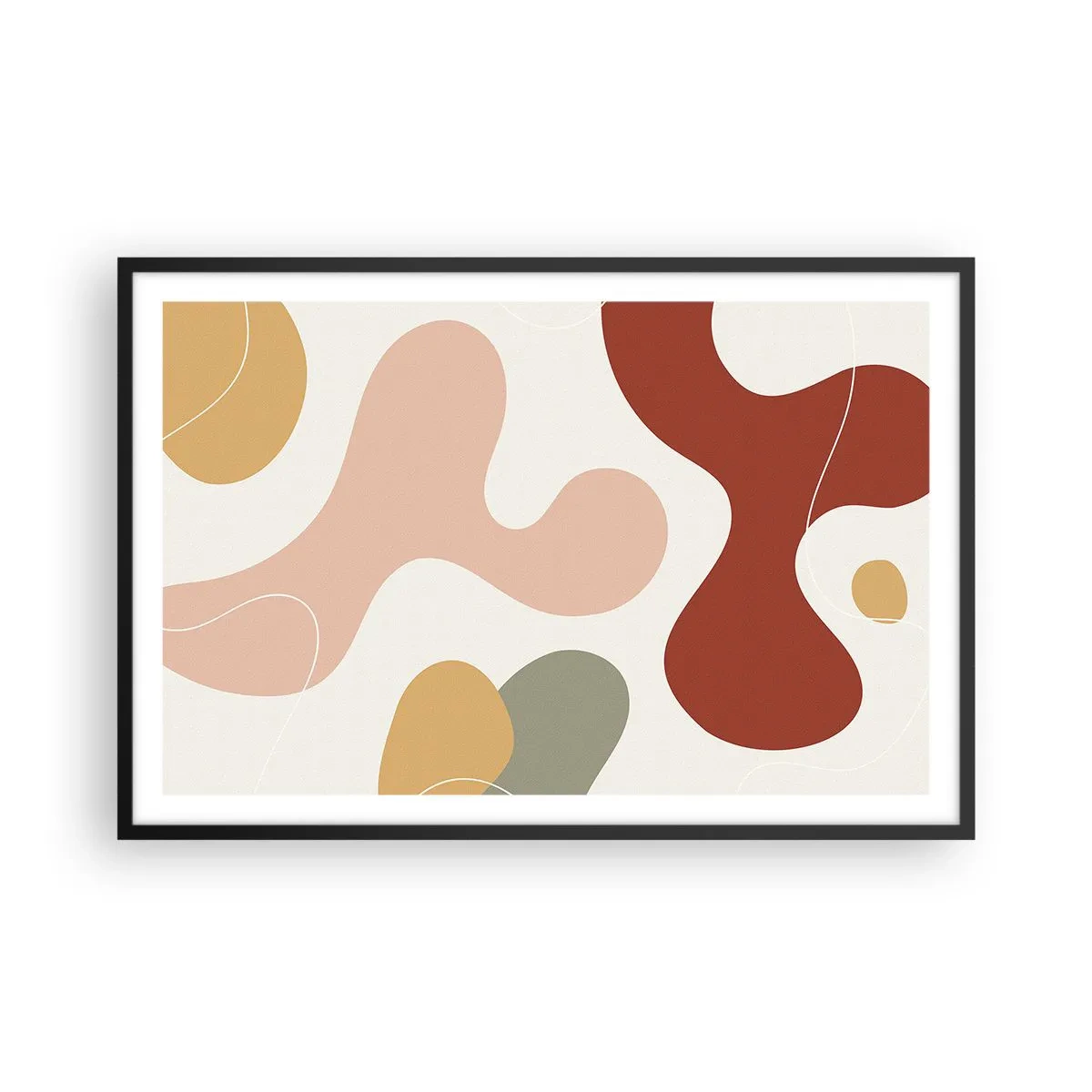 Plagát v čiernom ráme - Klikiháky - 91x61 cm