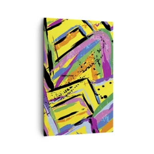 Obraz na plátne - Až kričí radosťou - 80x120 cm