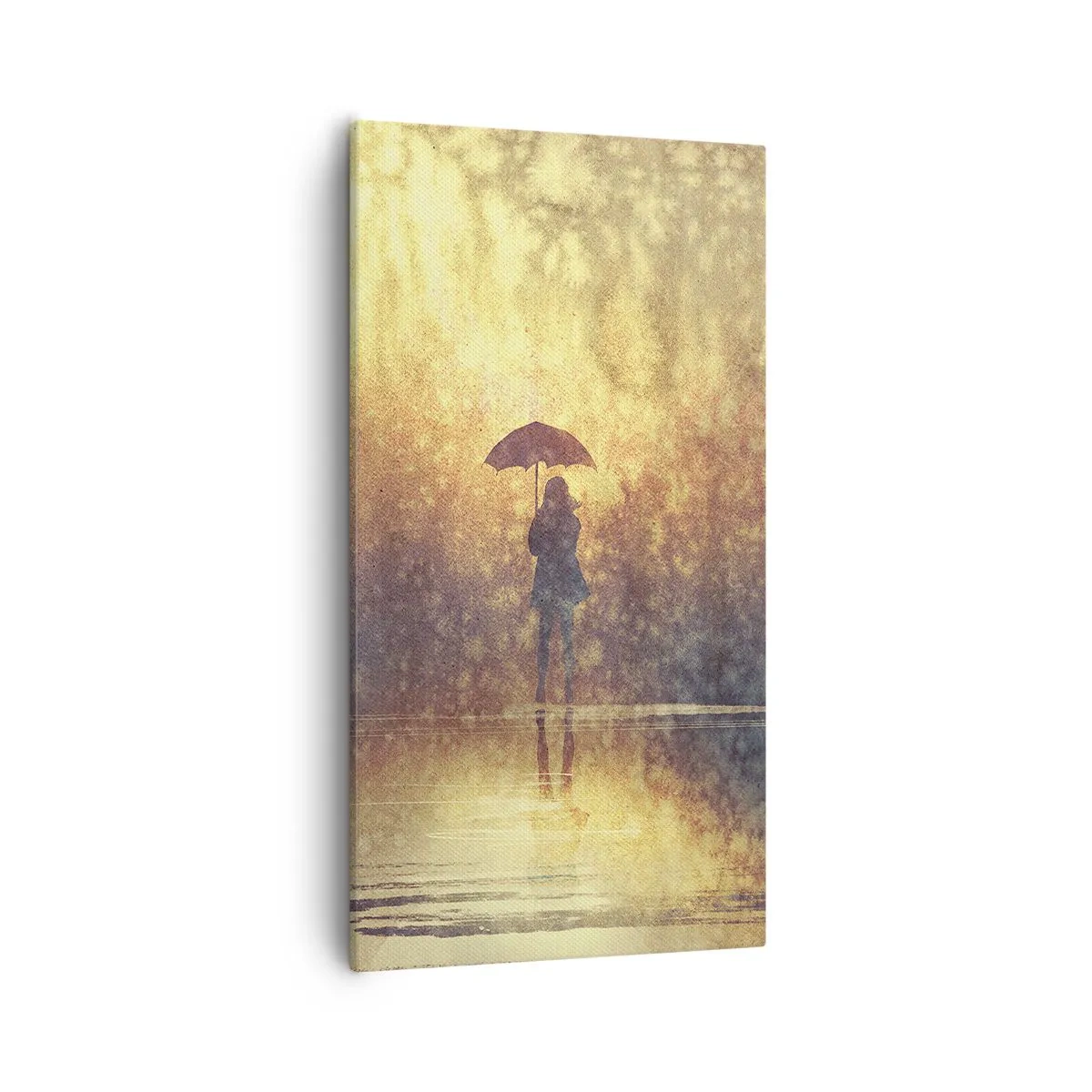 Obraz na plátne - Cítim, že sa na mňa niekto pozerá - 55x100 cm