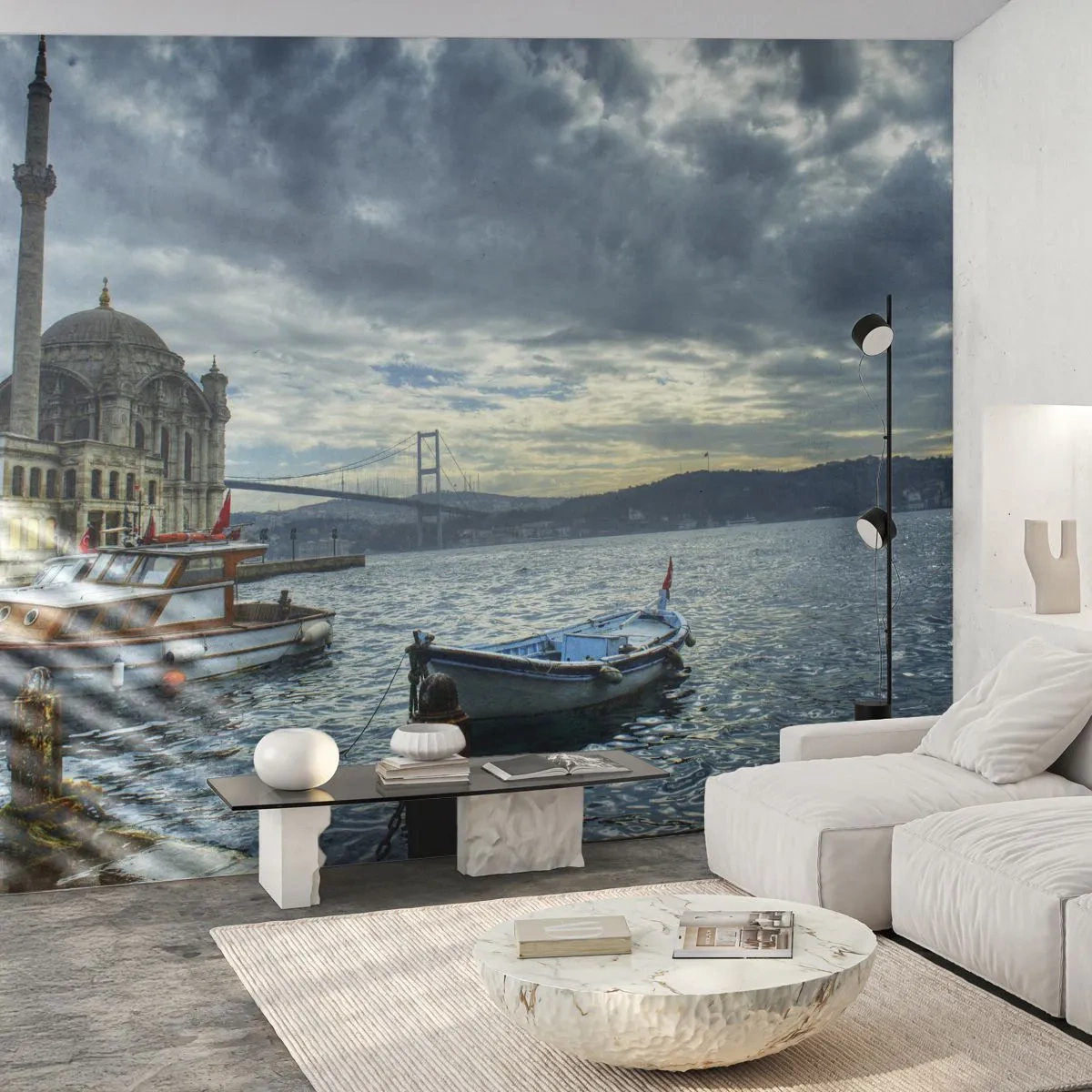 Samolepiaca Fototapeta Deluxe Sticker - Na rozmedzí svetov - Mesto, Istanbul, Türkiye - 250x175 cm