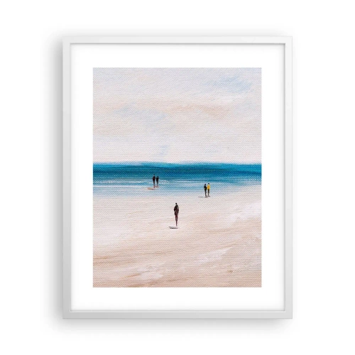 Plagát v bielom ráme - Prirodzená potreba - 40x50 cm