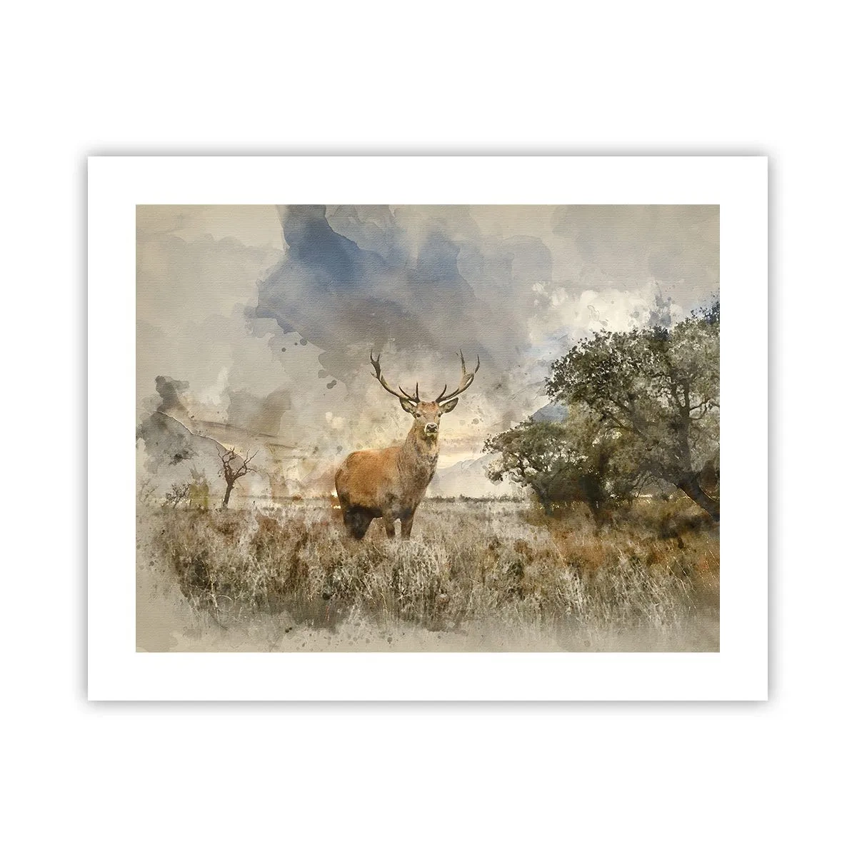 Plagát - Dôstojnosť - sila - majestátnosť - 50x40 cm