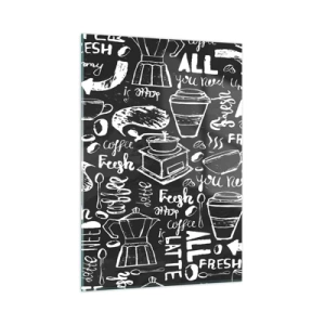 Obraz na skle - All you need is… - 50x70 cm