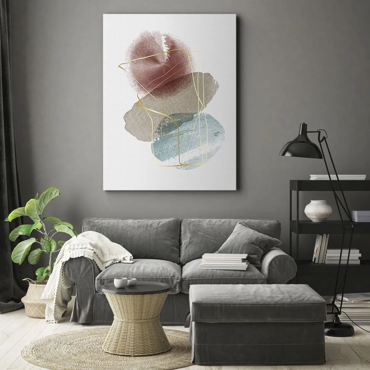 Obraz na plátne - Korálky priestoru - 50x70 cm