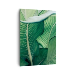 Obraz na plátne - Intenzívne zelený život - 50x70 cm