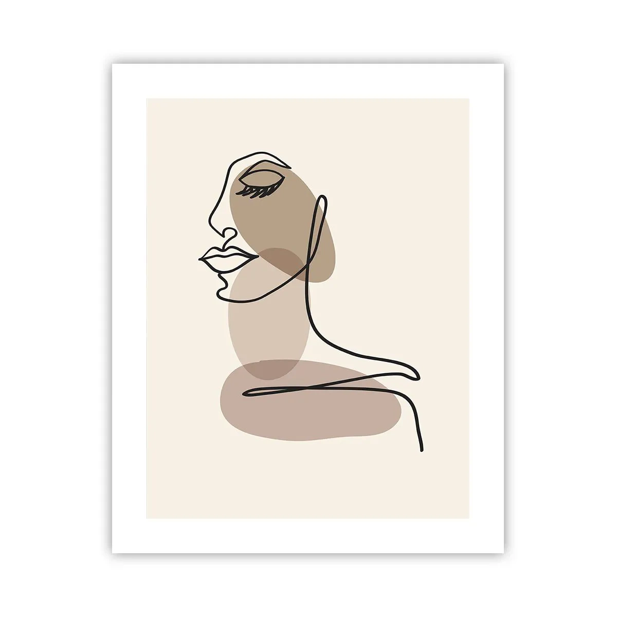 Plagát - Pri počúvaní samého seba - 40x50 cm