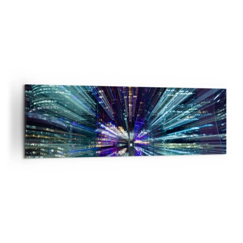 Obraz na plátne - Prechod do hyperpriestoru - 160x50 cm