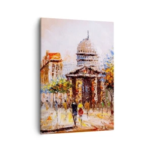 Obraz na plátne - Parížska prechádzka - 50x70 cm