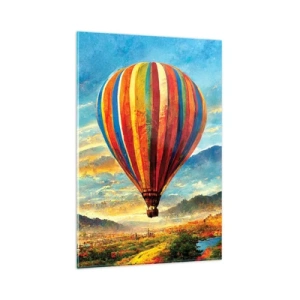 Obraz na skle - V tichu je toho vidieť viac - 80x120 cm