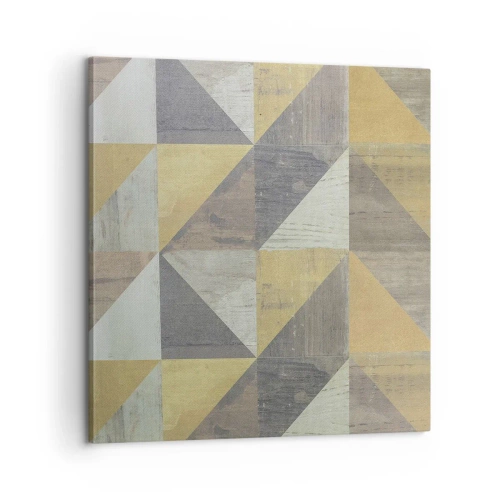 Obraz na plátne - V uhle trojuholníka - 60x60 cm