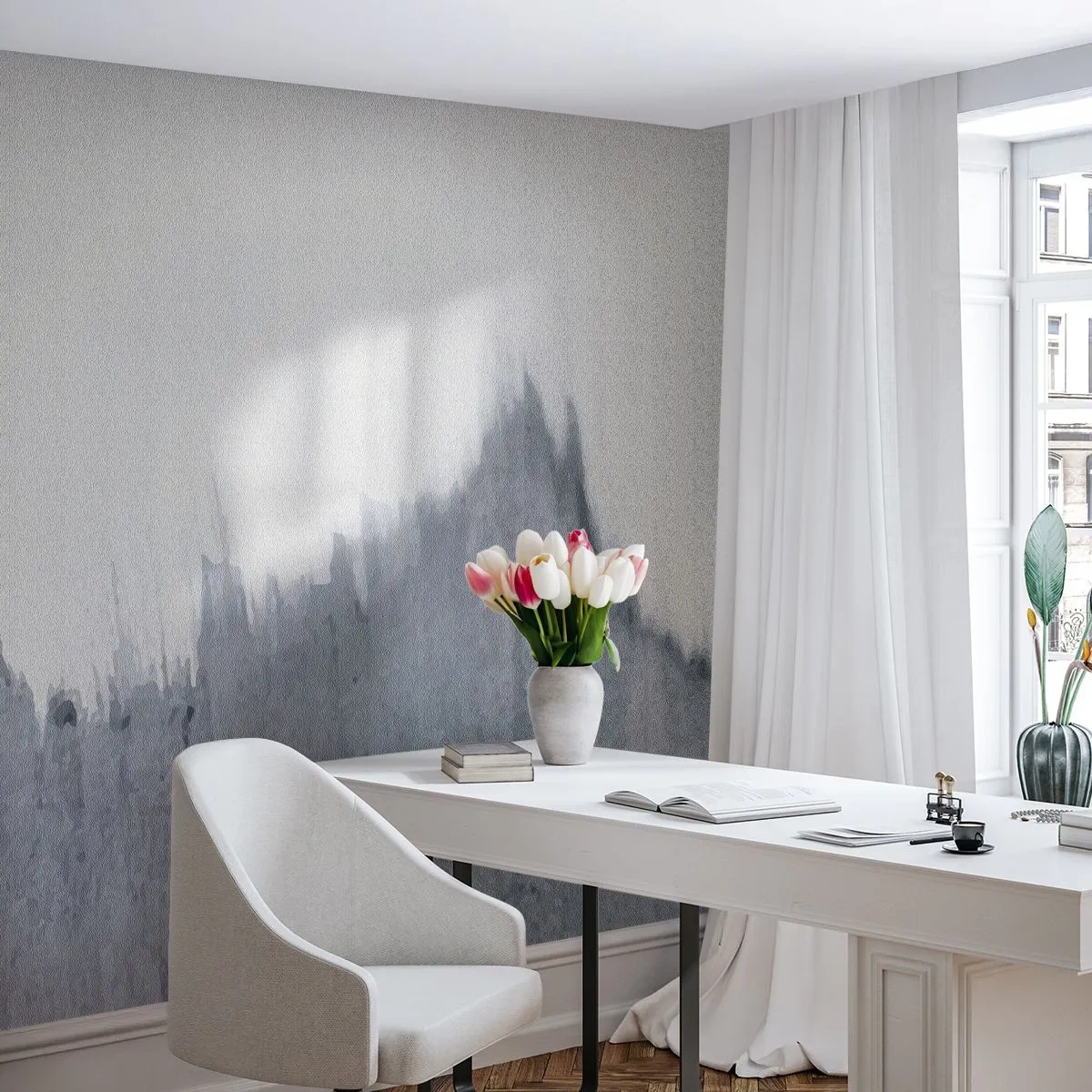 Fototapeta Premium Canvas - Tajomný záznam - Minimalizmus, Kus, Rozmazať - 400x280 cm