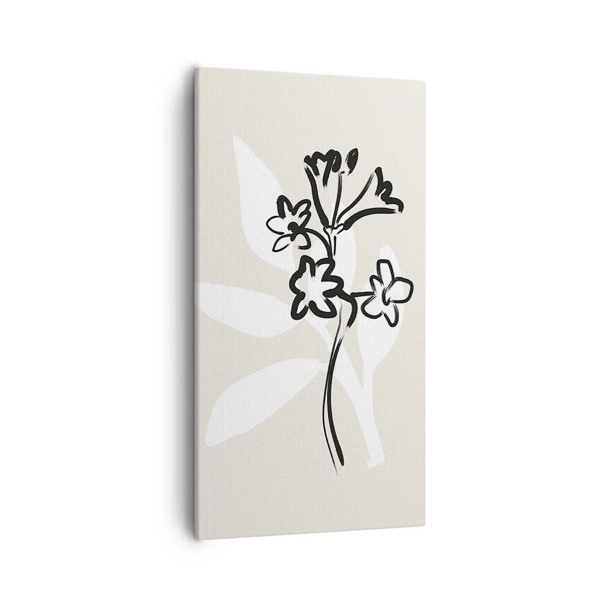 Obraz na plátne - Náčrtok pre herbár - 55x100 cm