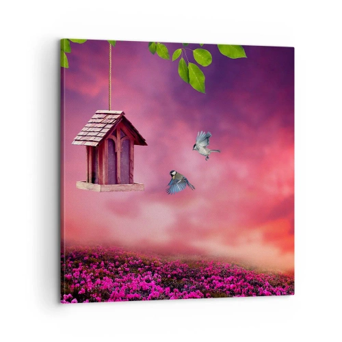 Obraz na plátne - Pozvanie na večeru - 60x60 cm