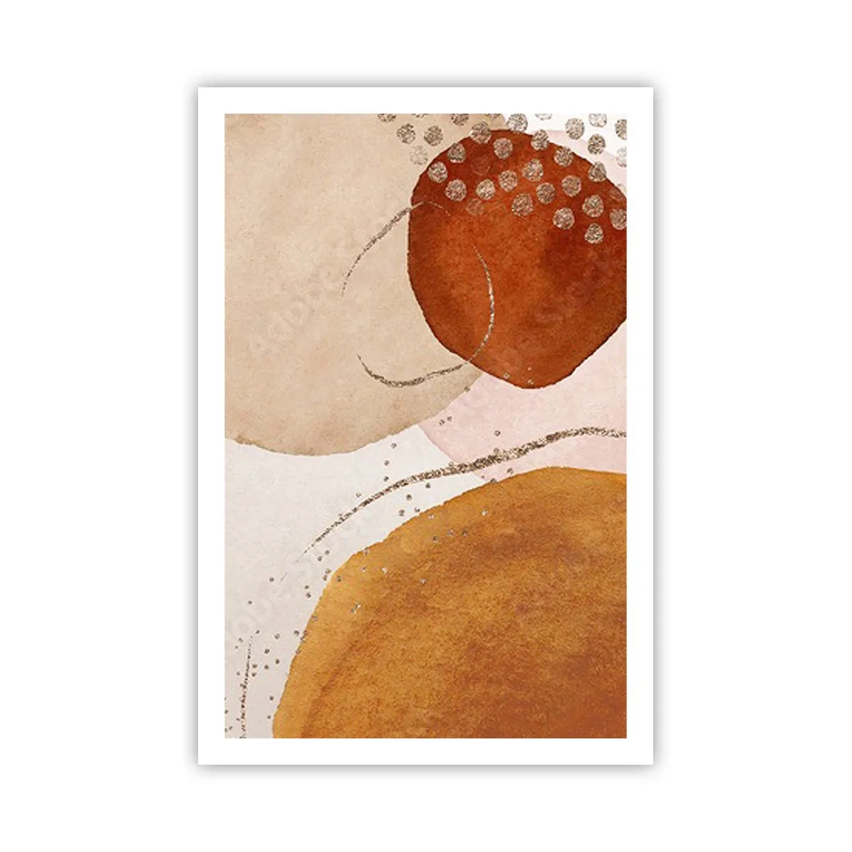 Plagát - Zaoblenie a pohyb - 61x91 cm