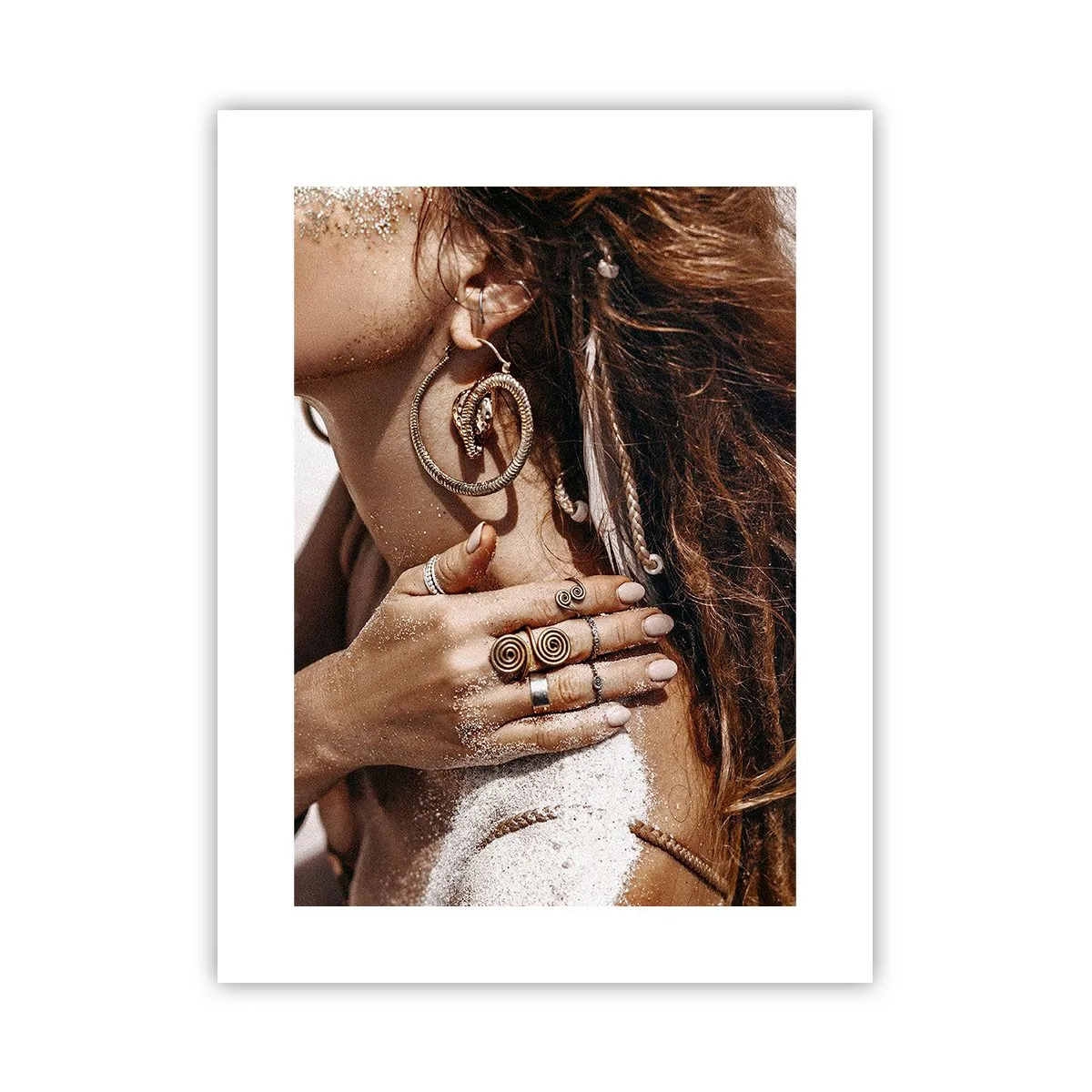 Plagát - Kráľovná divokej pláže - 30x40 cm