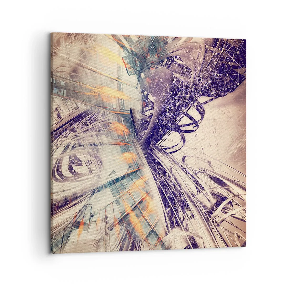 Obraz na plátne - Vo veľkom zhone - 50x50 cm