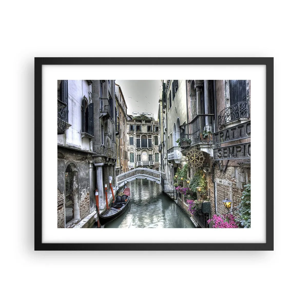 Plagát v čiernom ráme - Od storočí v tichom zamyslení - 50x40 cm