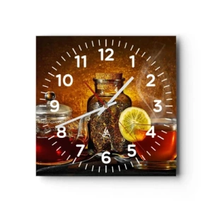 Nástenné hodiny - V štýle holandských majstrov - 30x30 cm