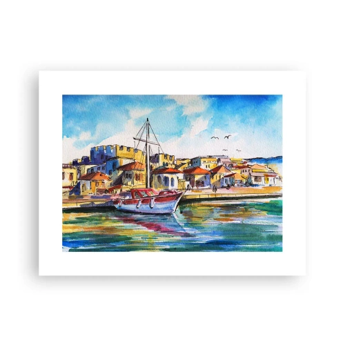 Plagát - Dúhové popoludnie - 40x30 cm