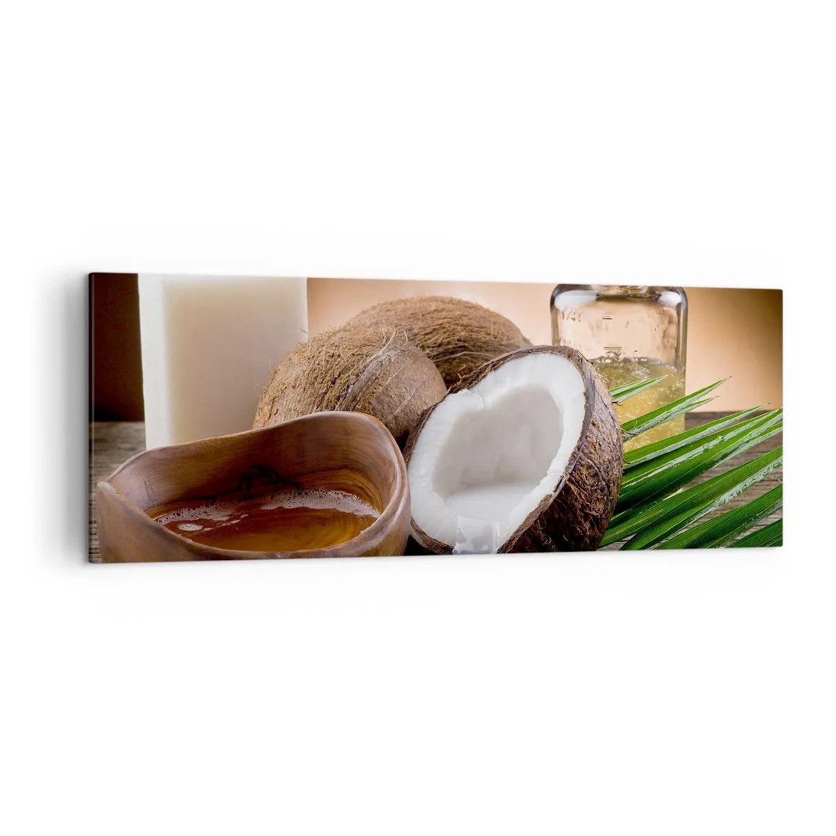 Obraz na plátne - Zdravie z tropických ostrovov - 140x50 cm