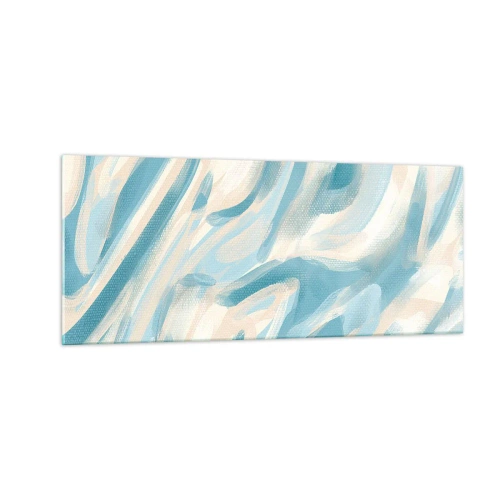 Obraz na skle - Jarné závany - 100x40 cm