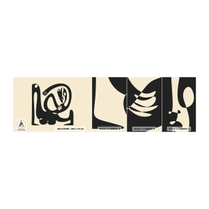 Vzorka samolepiacej fototapety Deluxe Sticker - Skoro Picasso - Abstrakcia, Kus, Grafika - 100x30 cm