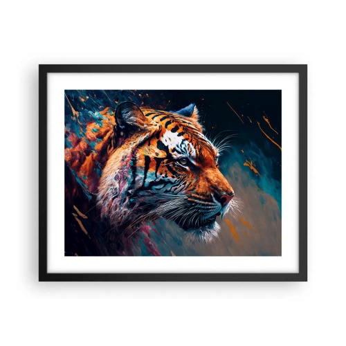 Plagát v čiernom ráme - Divoká krása - 50x40 cm