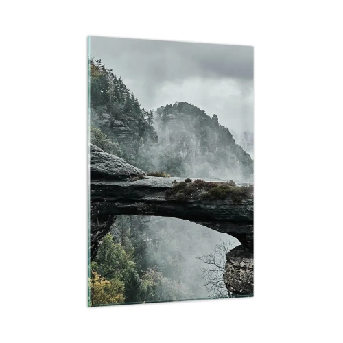 Obraz na skle - Dobrodružstvo práve začína - 80x120 cm