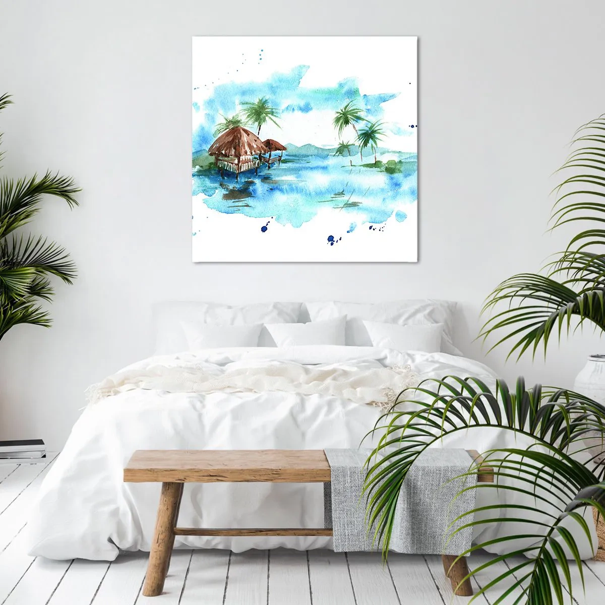 Obraz na plátne - Niekde v Pacifiku - 50x50 cm