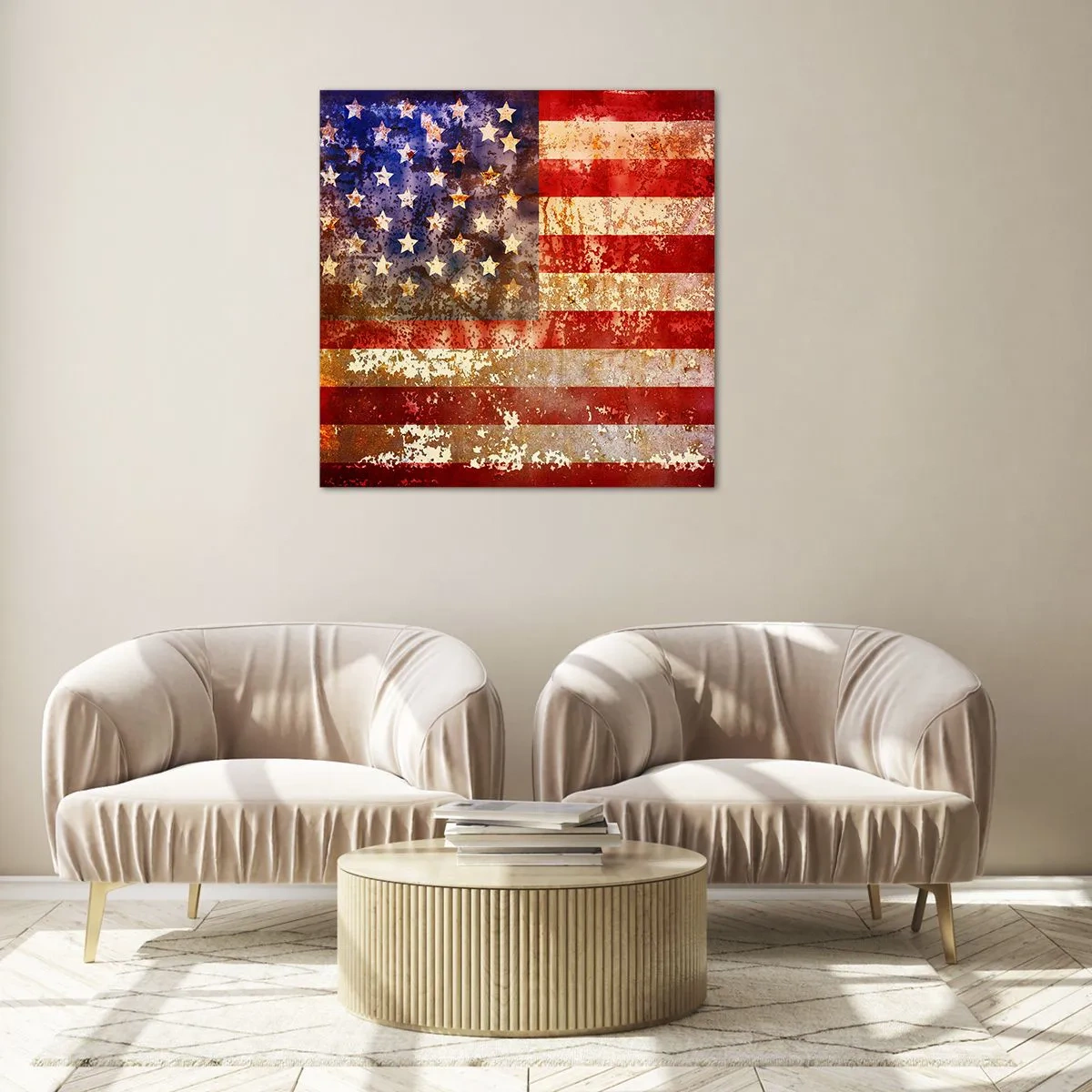 Obraz na skle - Chvála nekončí - 50x50 cm