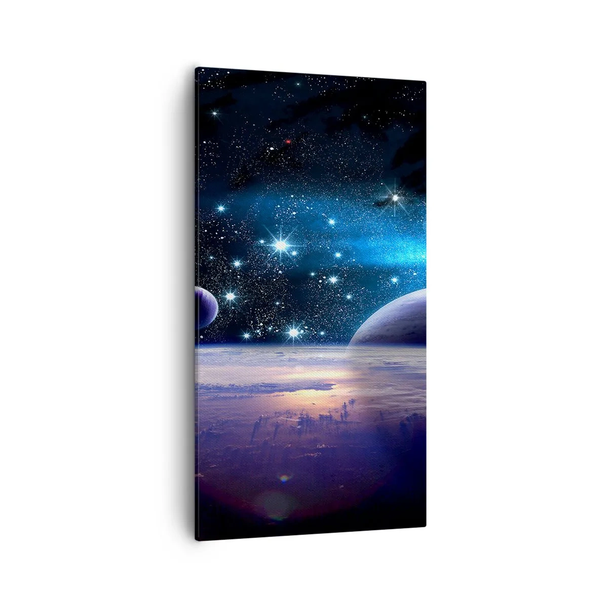 Obraz na plátne - Stále sami? - 55x100 cm