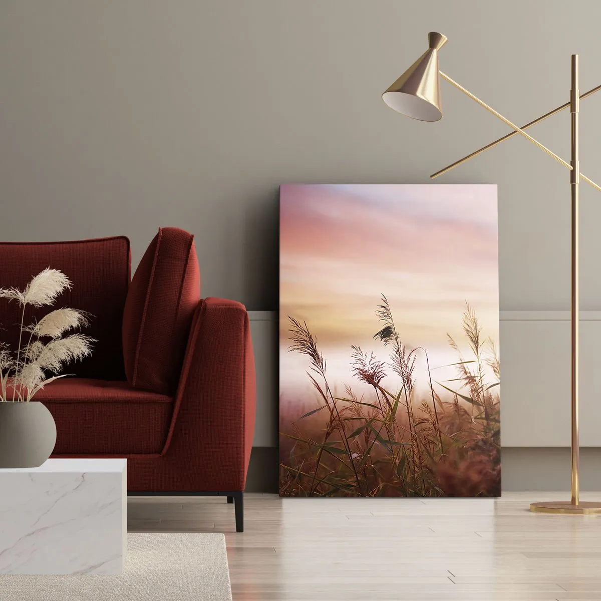 Obraz na plátne - Draci, púpavy a vietor - 50x70 cm