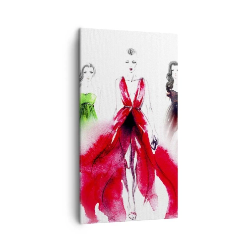 Obraz na plátne - Nálada na kostýmy - 45x80 cm