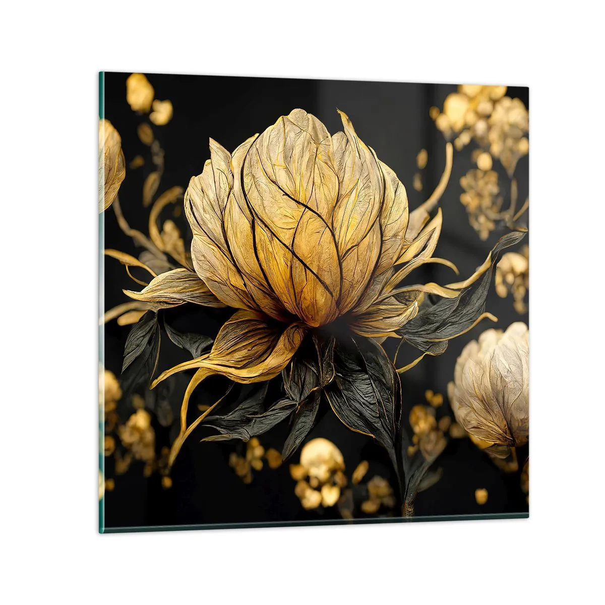 Obraz na skle - Jemná krehkosť - 60x60 cm