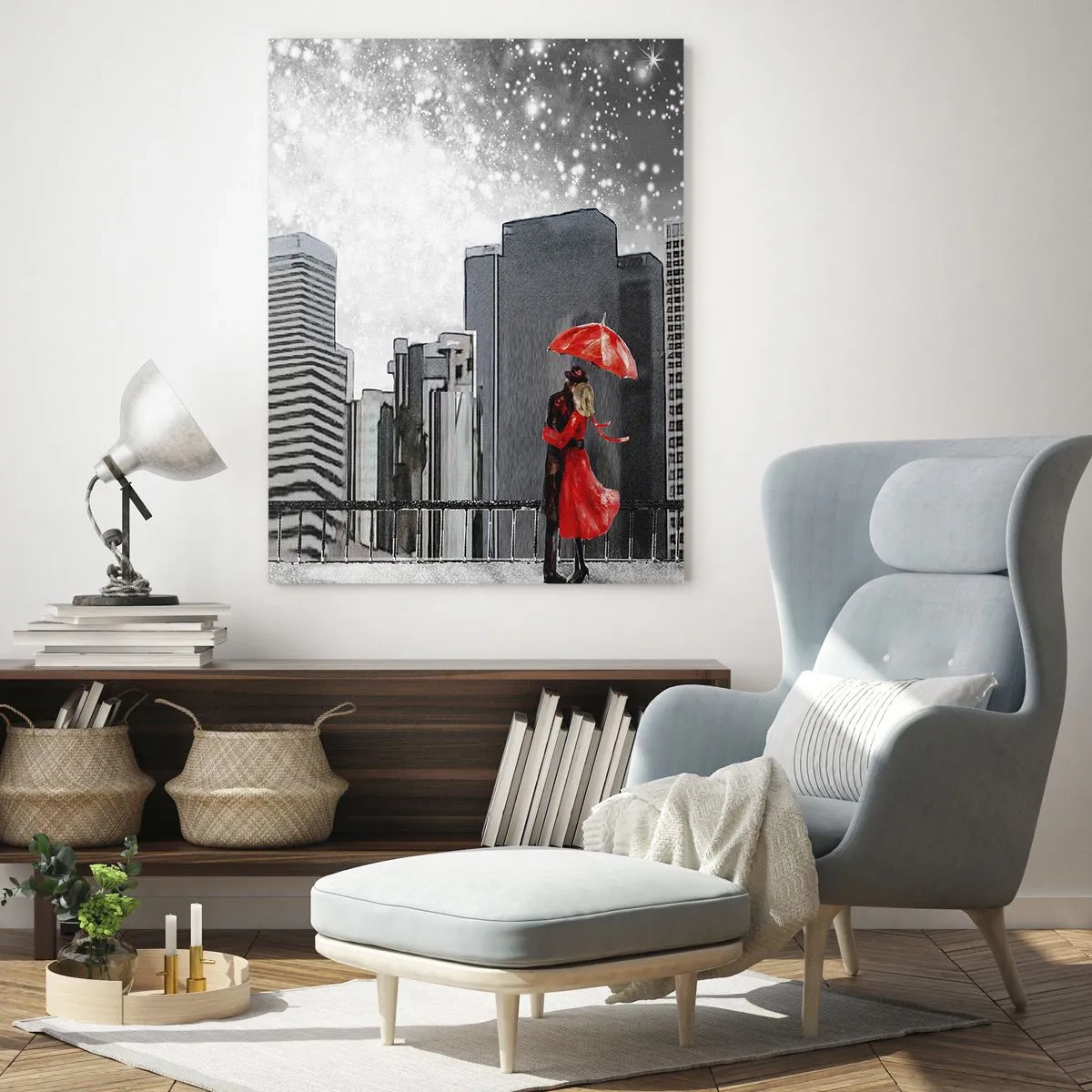 Obraz na skle - Človek nie je kameň - 50x70 cm
