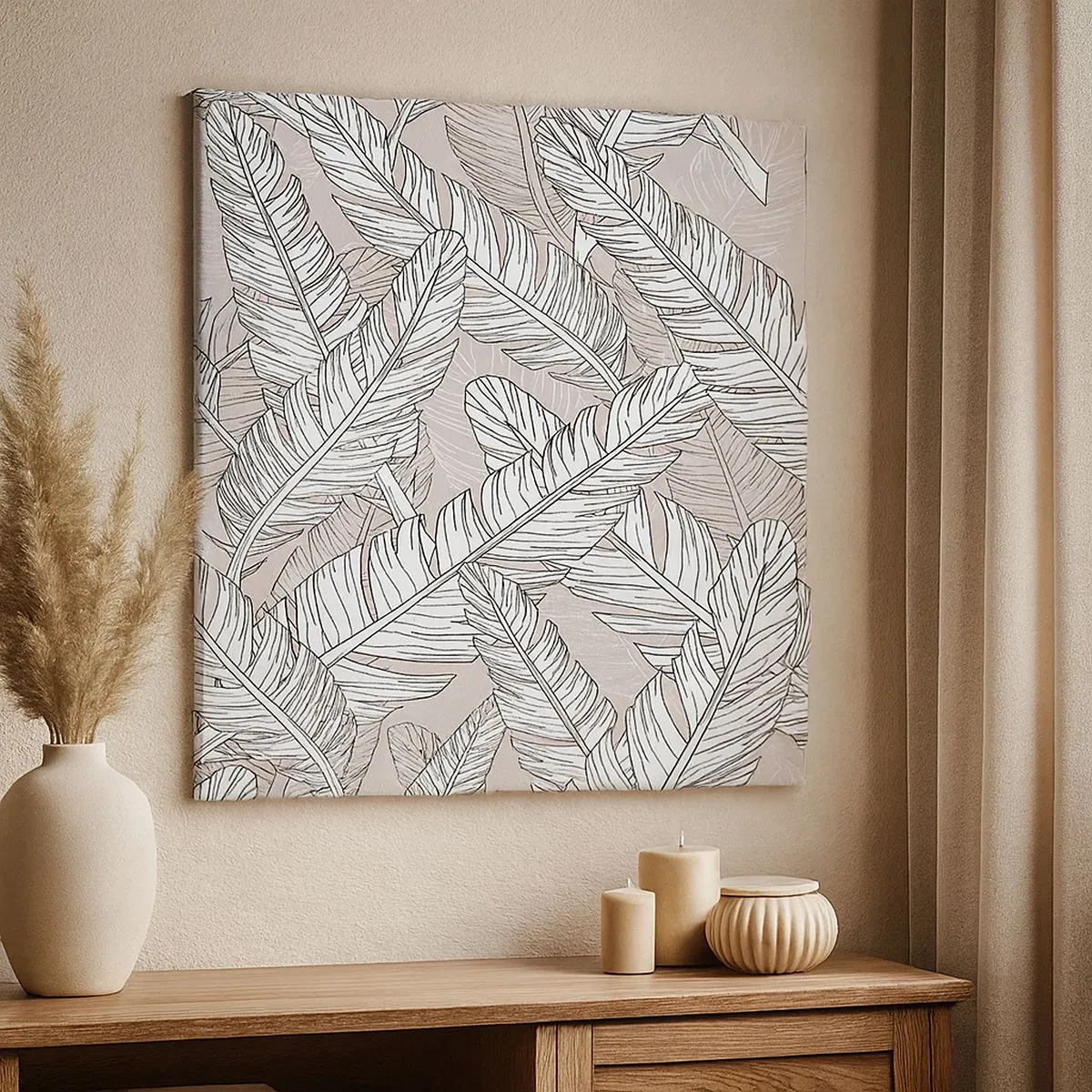 Obraz na plátne - Vírenie peria - 30x30 cm